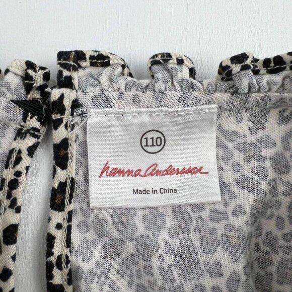 Hanna Andersson Leopard Print Ruffle Dress - Picture 7 of 10